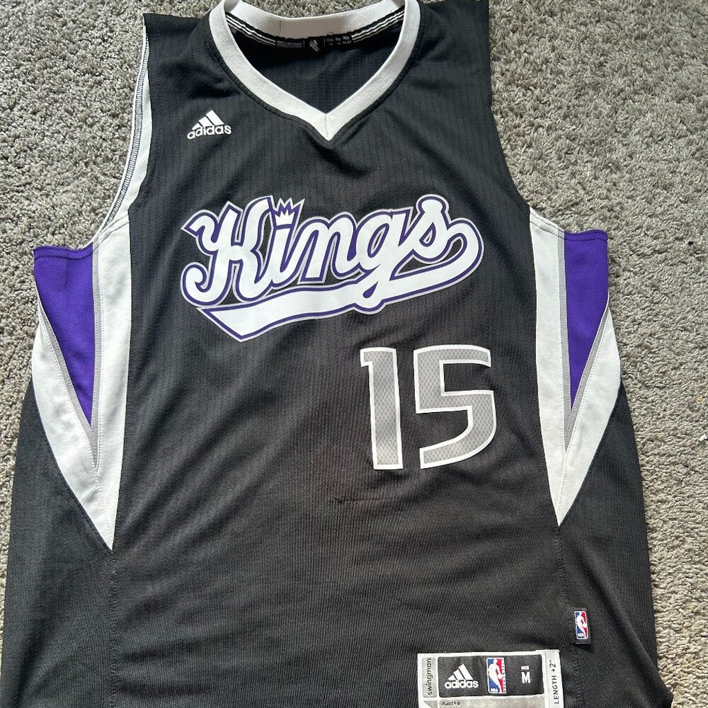 NBA ADIDAS SWINGMAN Sacramento Kings Jersey - DeMarcus Cousins - Size MEDIUM